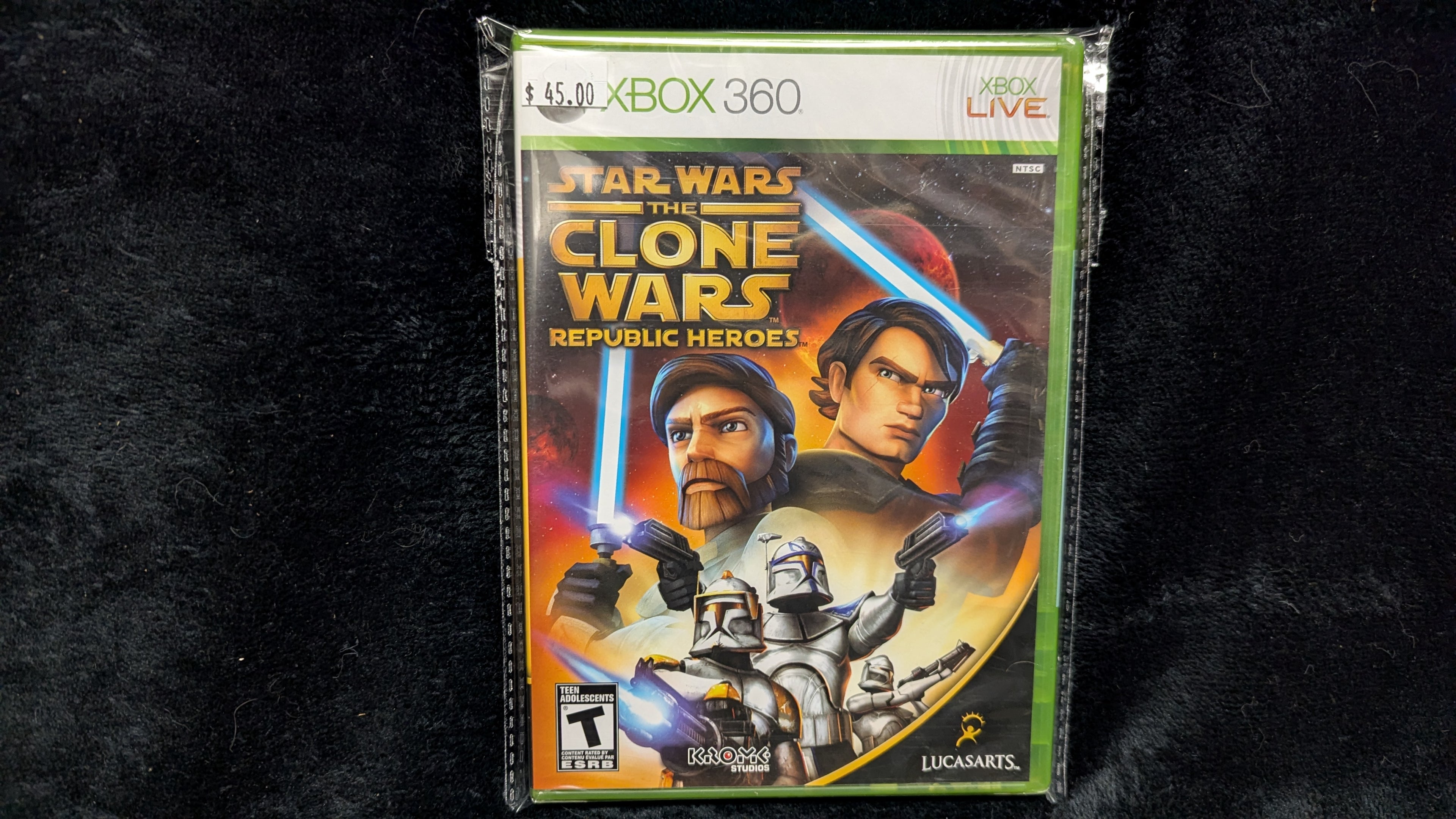 Star Wars The Clone Wars - Republic Heroes (360) - New & Sealed