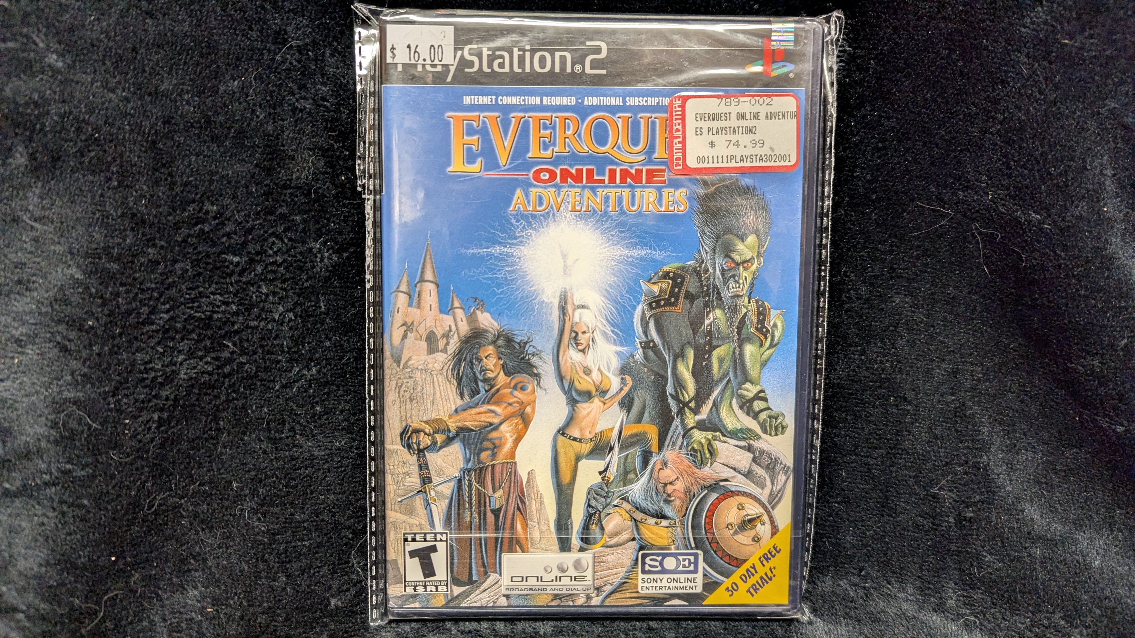 Everquest Online Adventures (PS2) - New & Sealed