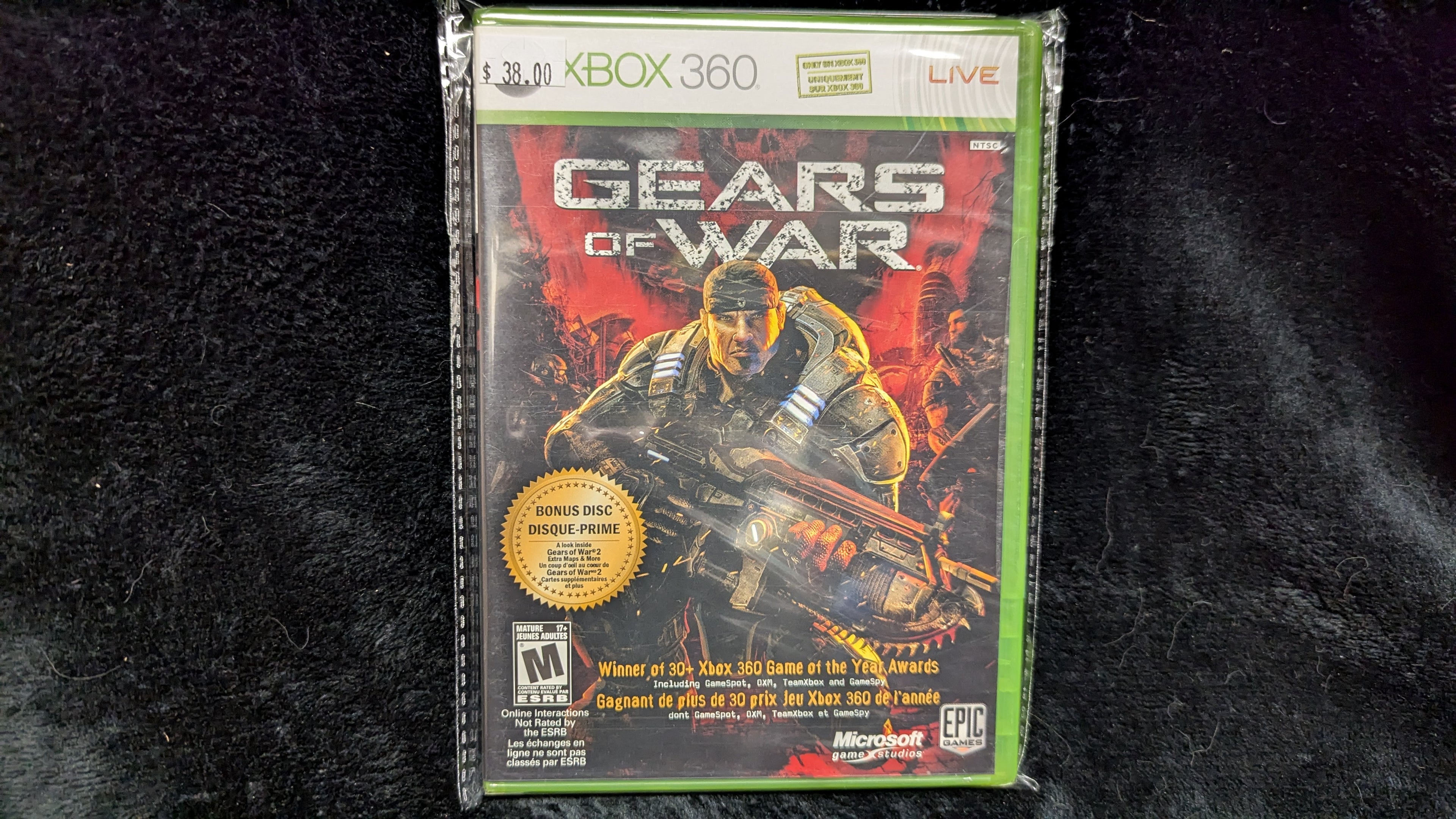 Gears Of War - With Bonus Disc (360) - New & Sealed