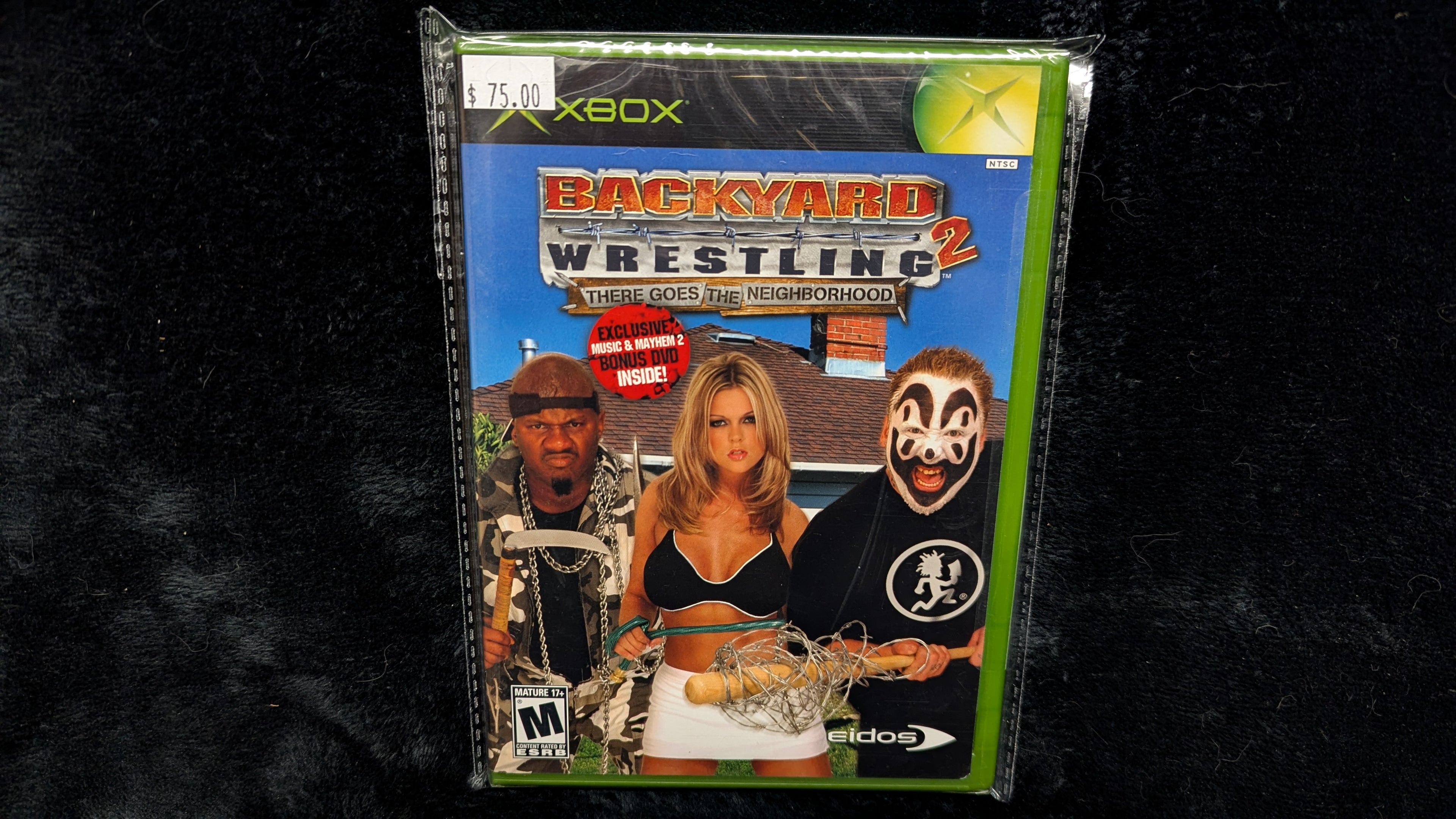 Backyard Wrestling 2 - With Bonus DVD (XBOX) - New & Sealed