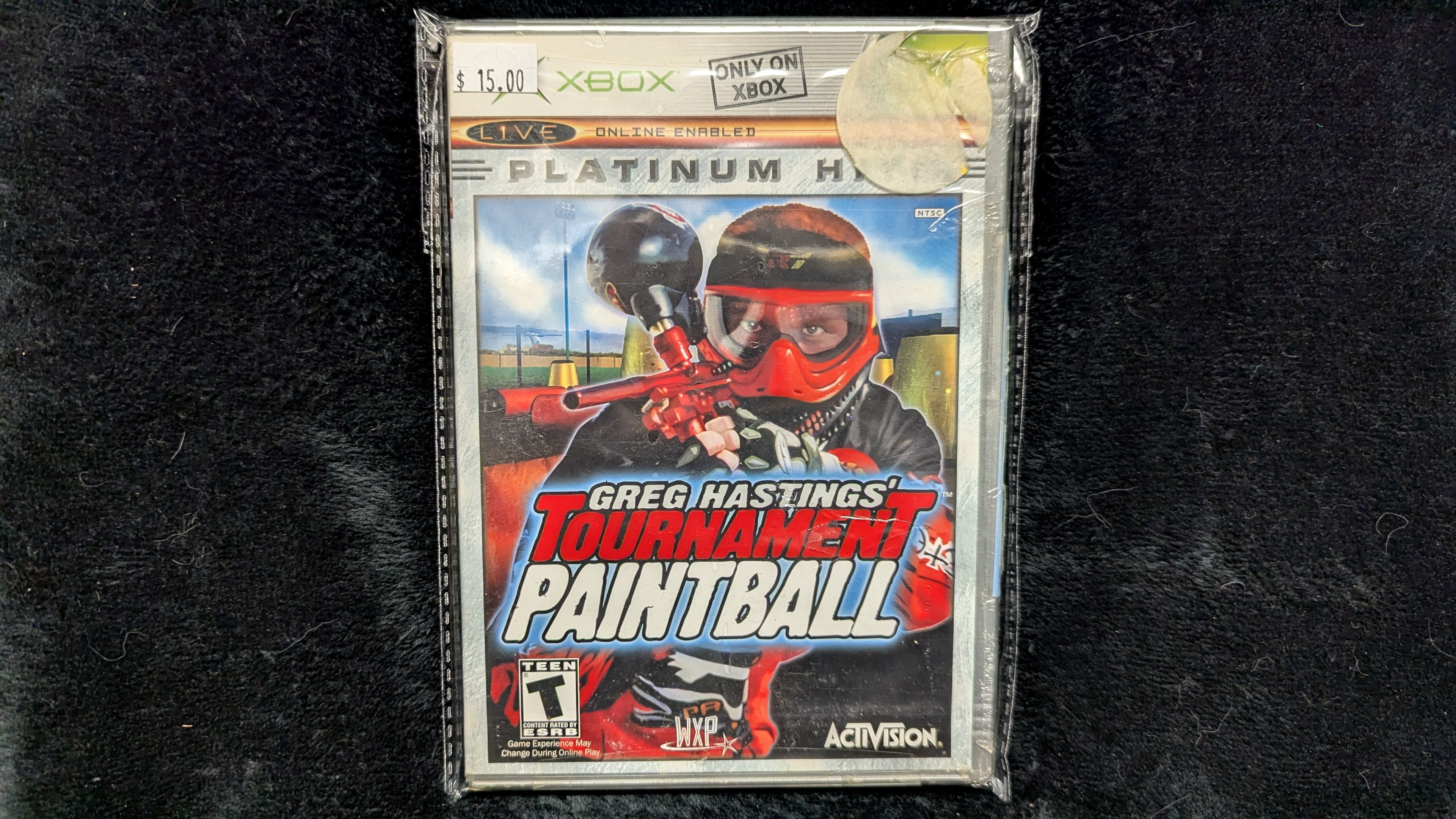 Greg Hastings Tournament Paintball (XBOX) - New & Sealed