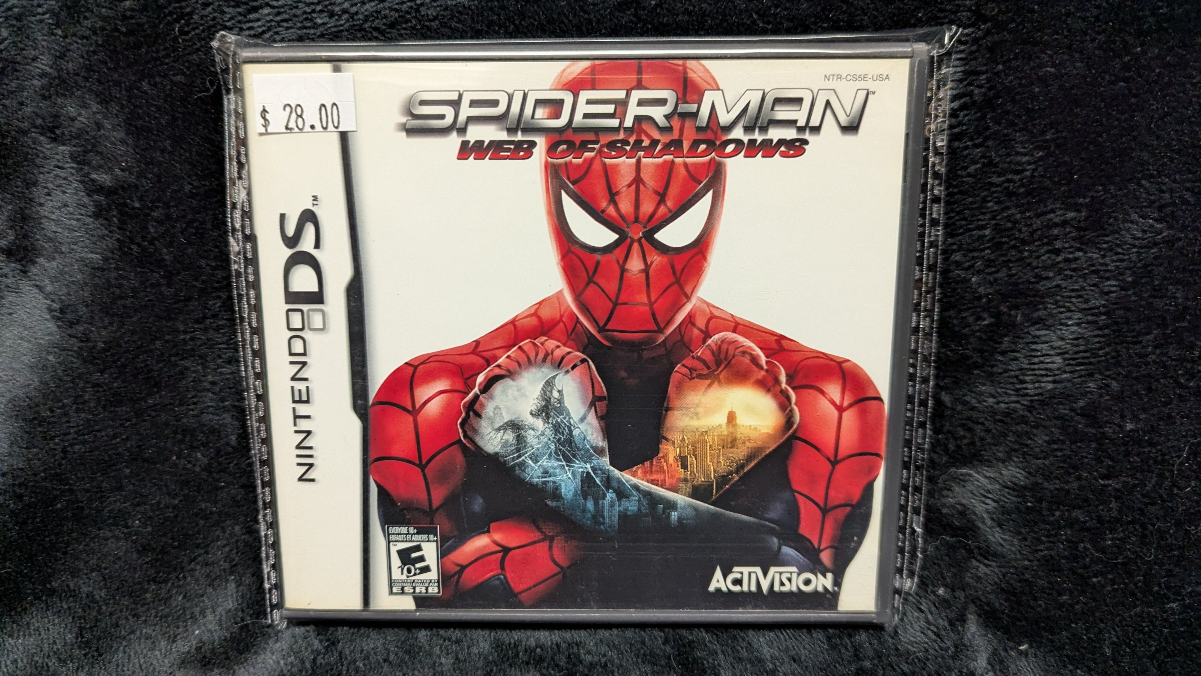 Spiderman Web of Shadows - Game + Manual (DS)