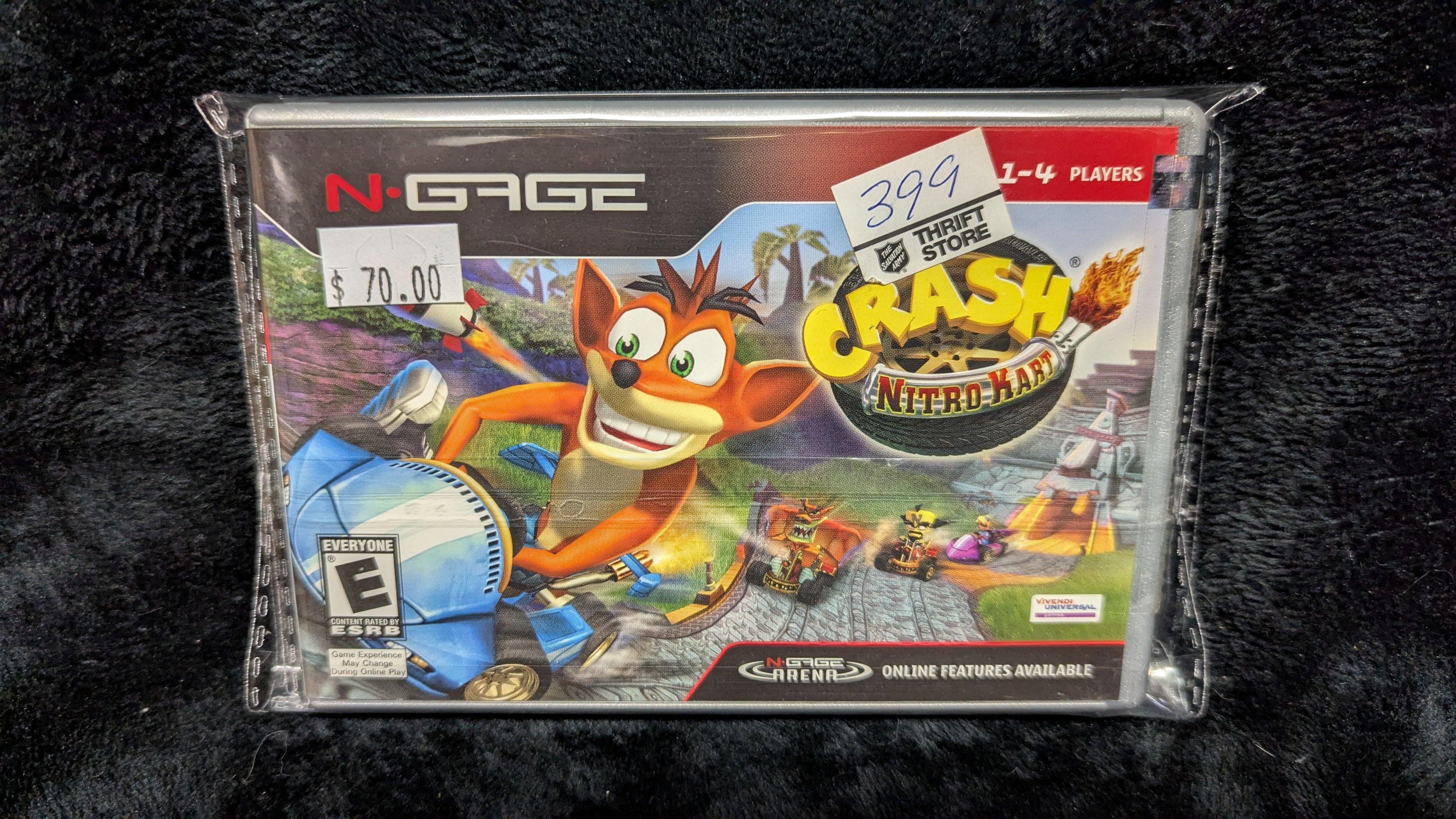 Crash Nitro Kart - Game + Manual (N-Gage)