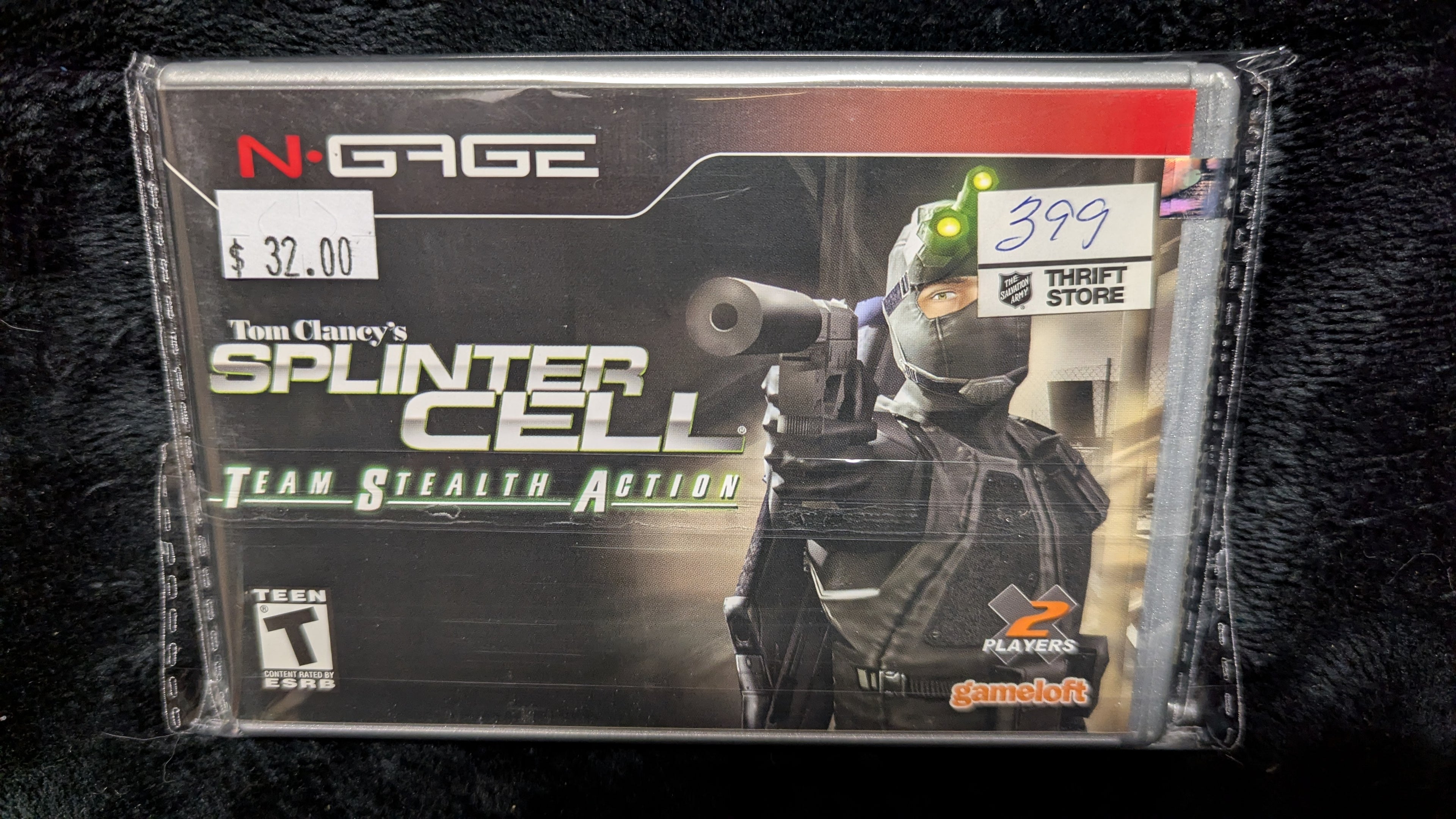 Splinter Cell - Game + Manual (N-Gage)