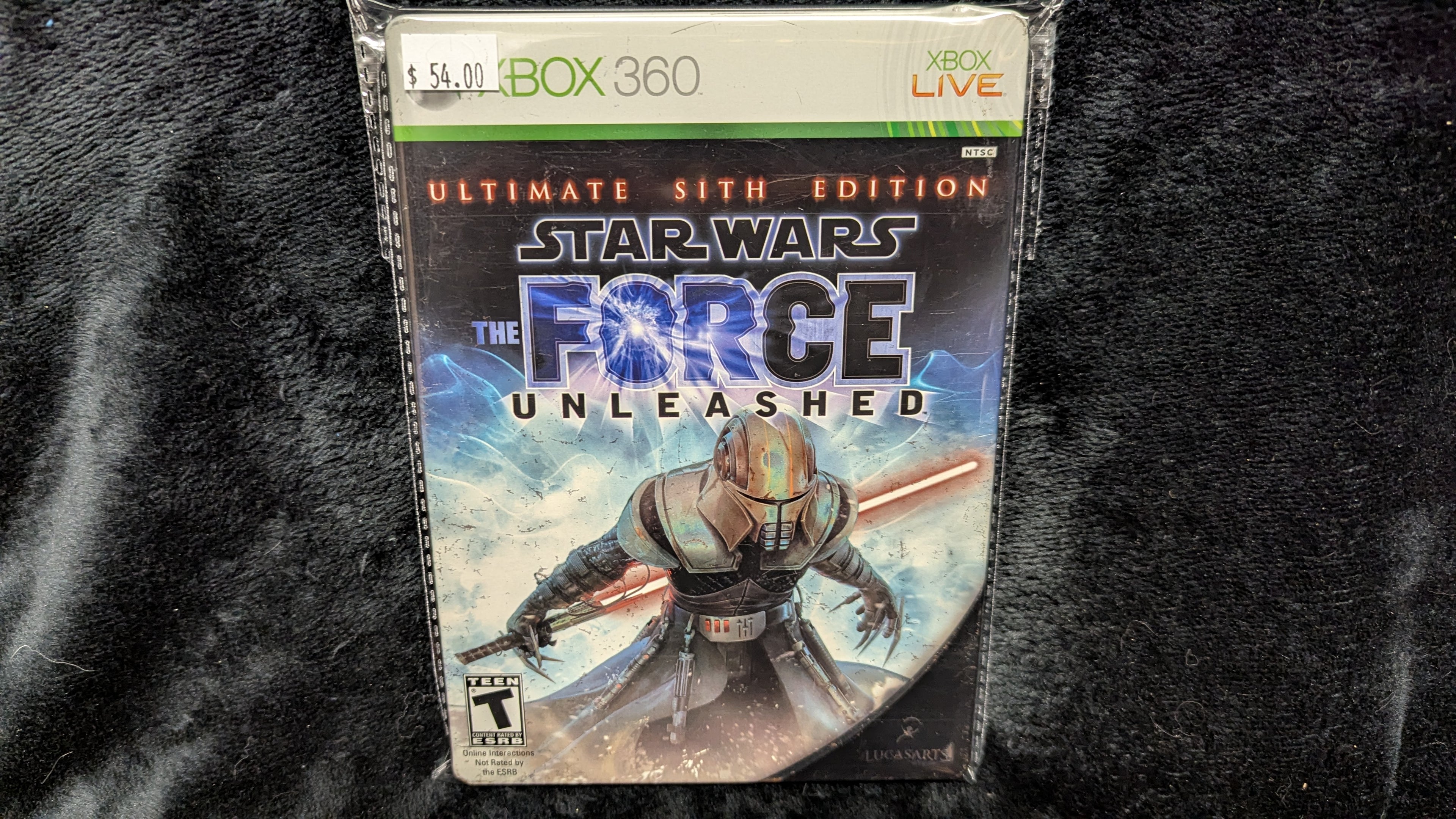 Star Wars The Force Unleashed - Ultimate Sith Edition - Steelbook + Game (360)