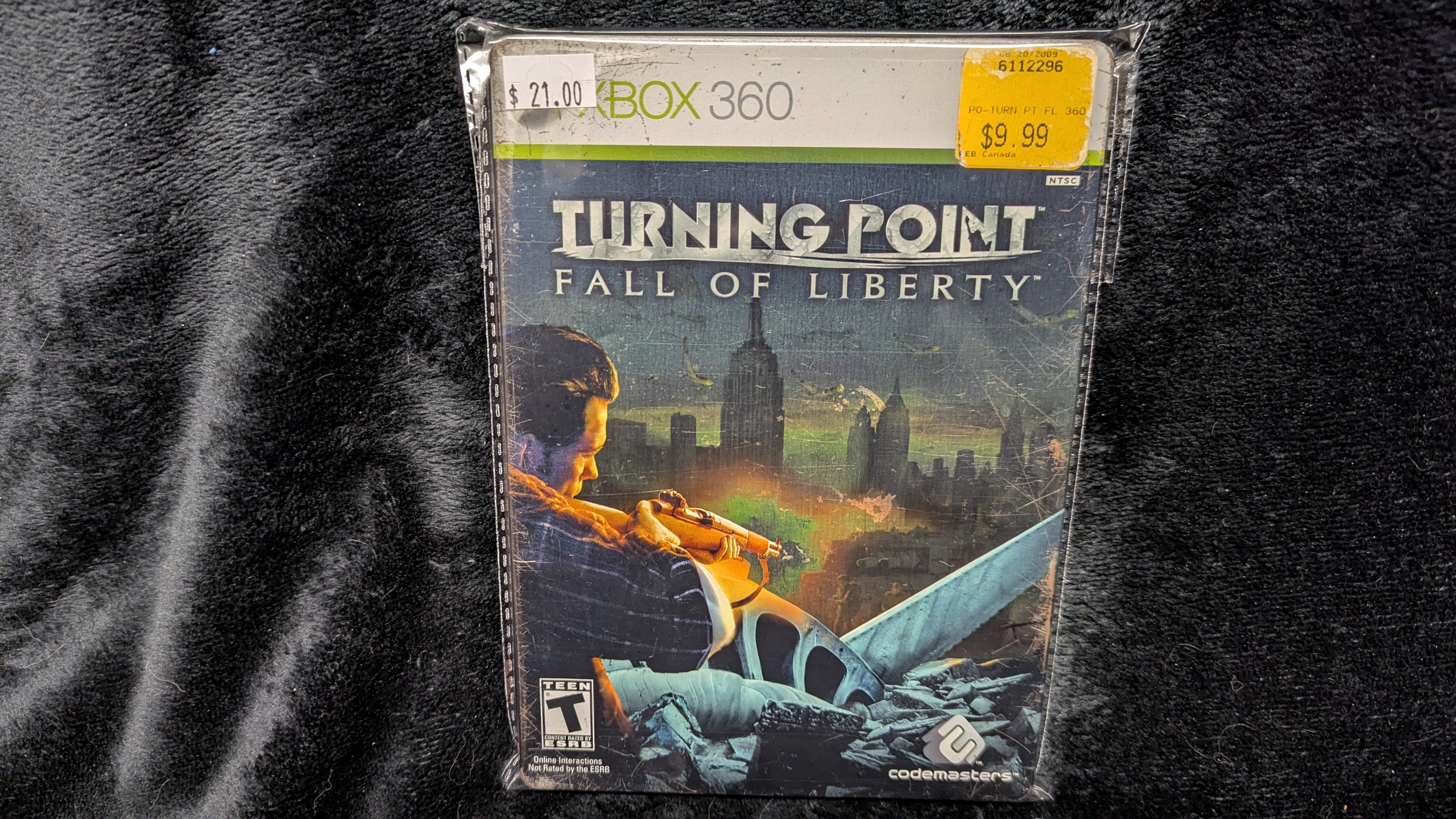 Turning Point Fall of Liberty - Steelbook + Game (360)