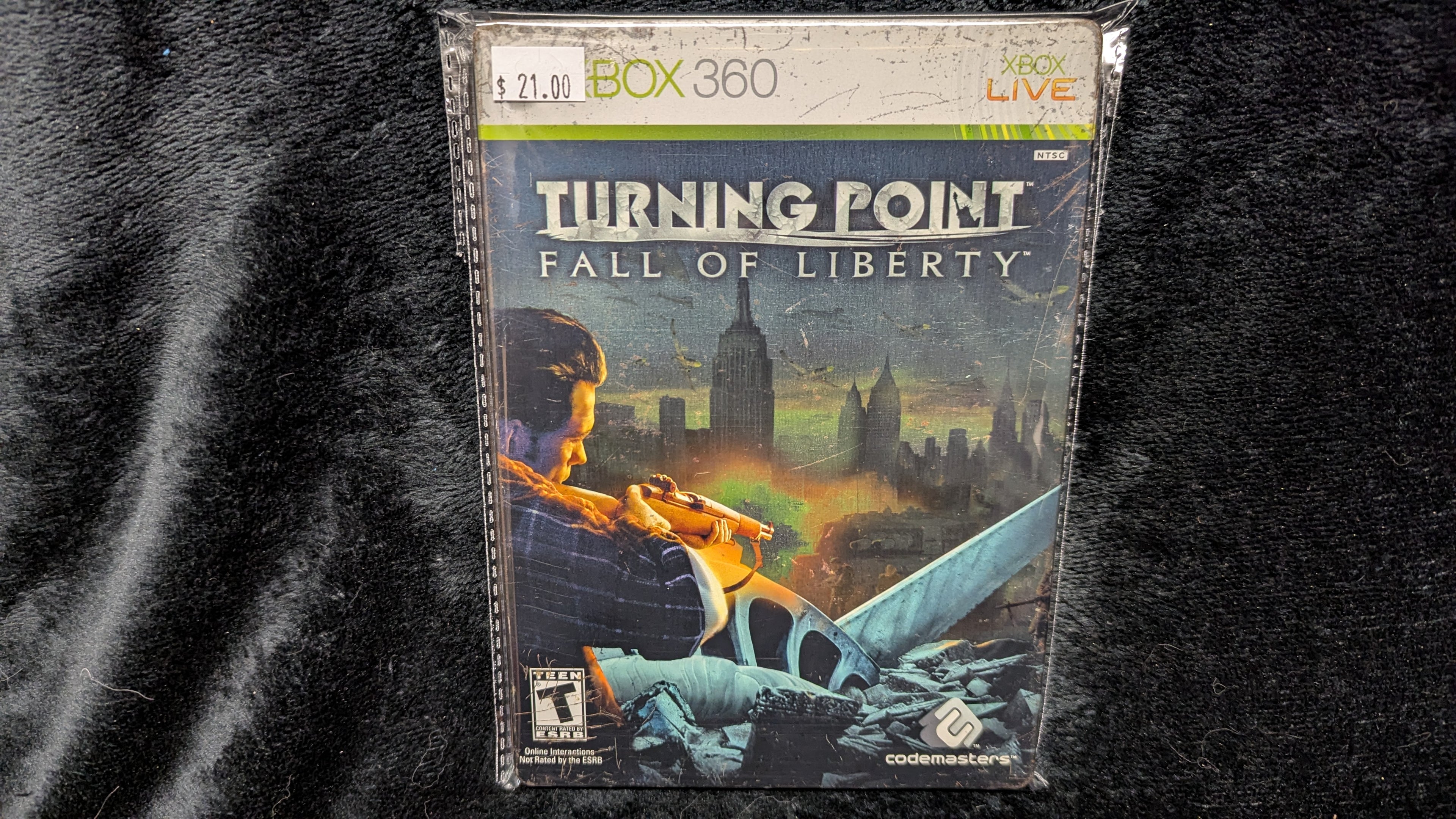 Turning Point Fall of Liberty - Steelbook + Game (360)