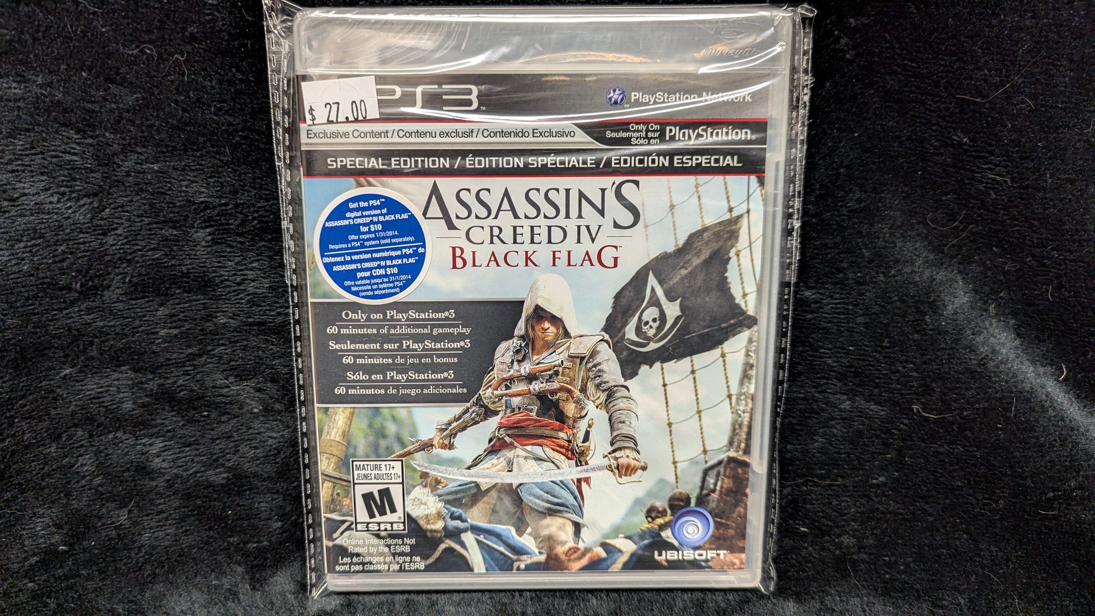 Assassin's Creed IV Black Flag - Special Edition (PS3) - New & Sealed
