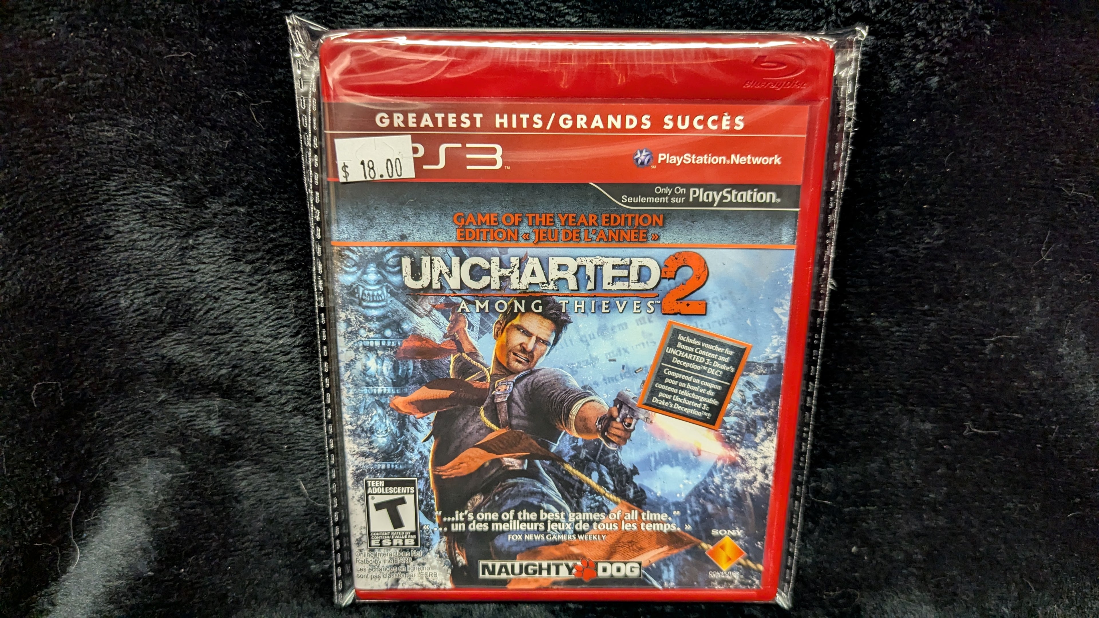 Uncharted 2 Among Thieves - Game of the Year (PS3) - New & Sealed