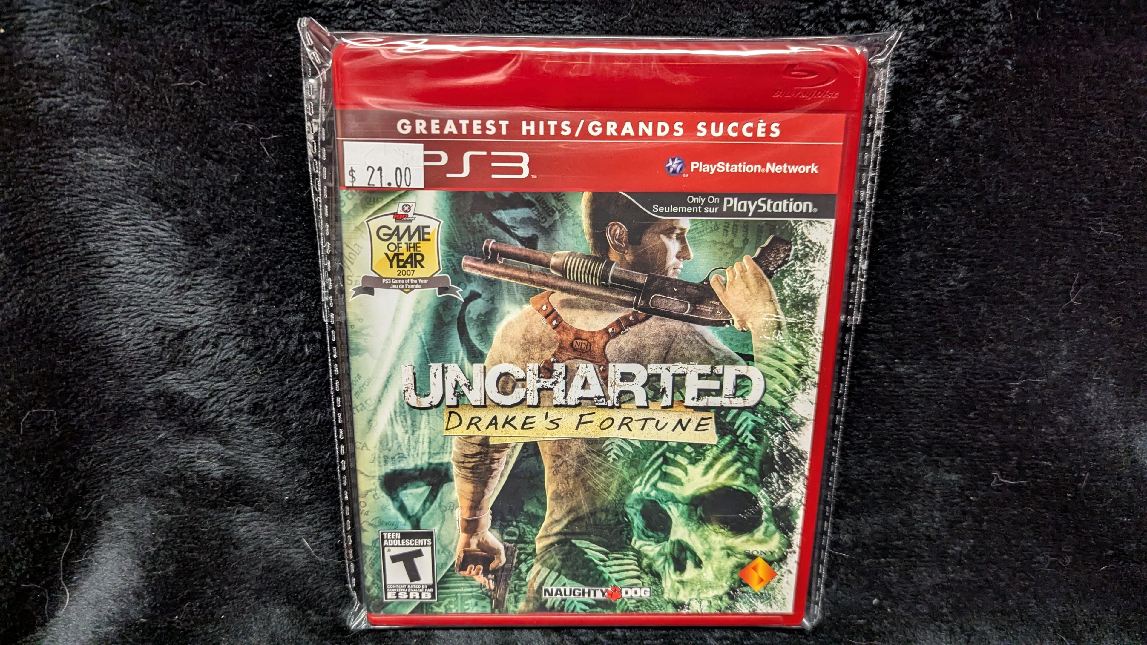 Uncharted Drake's Fortune - Game of the Year (PS3) - New & Sealed
