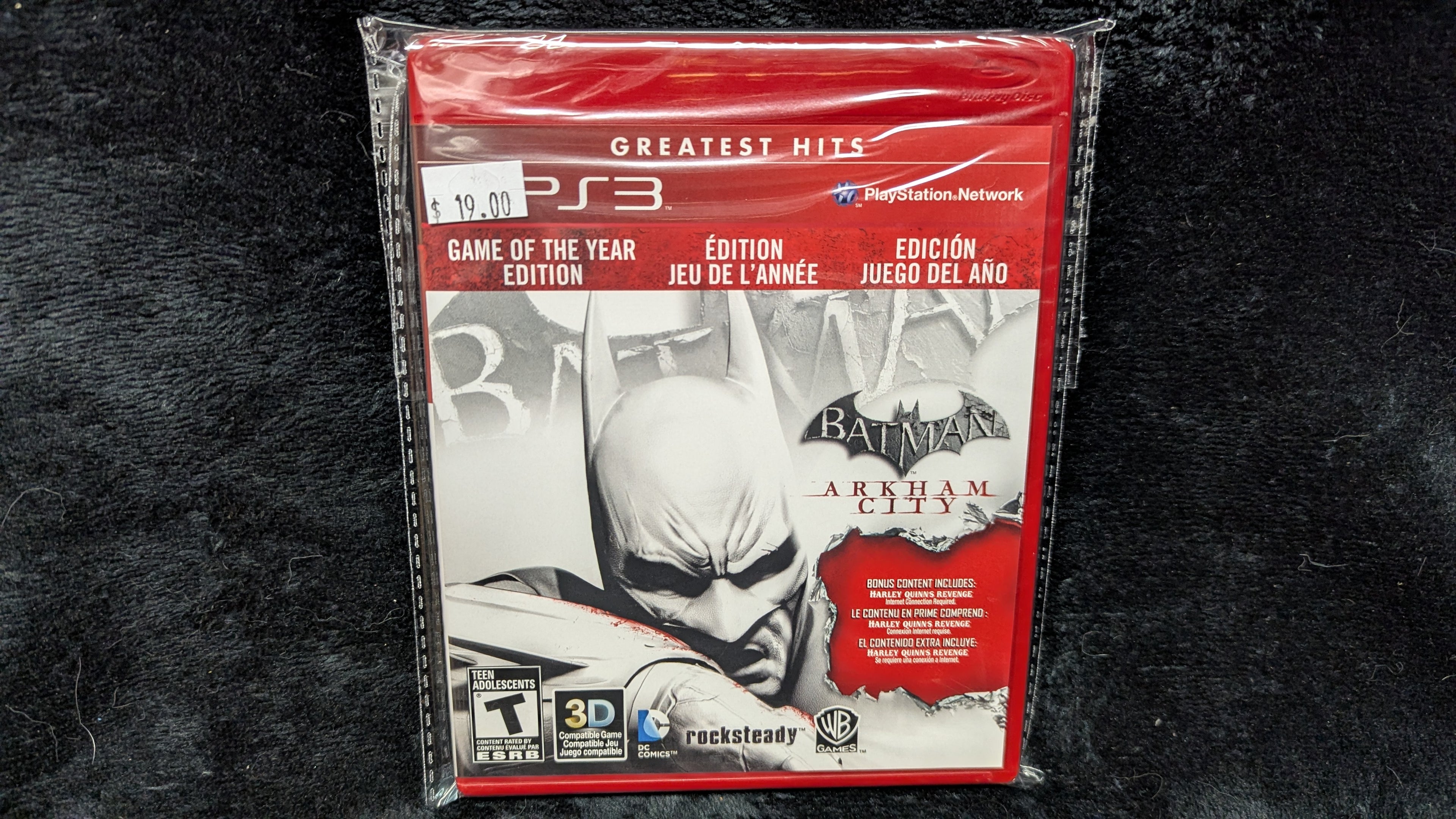 Batman Arkham City - Game of the Year (PS3) - New & Sealed