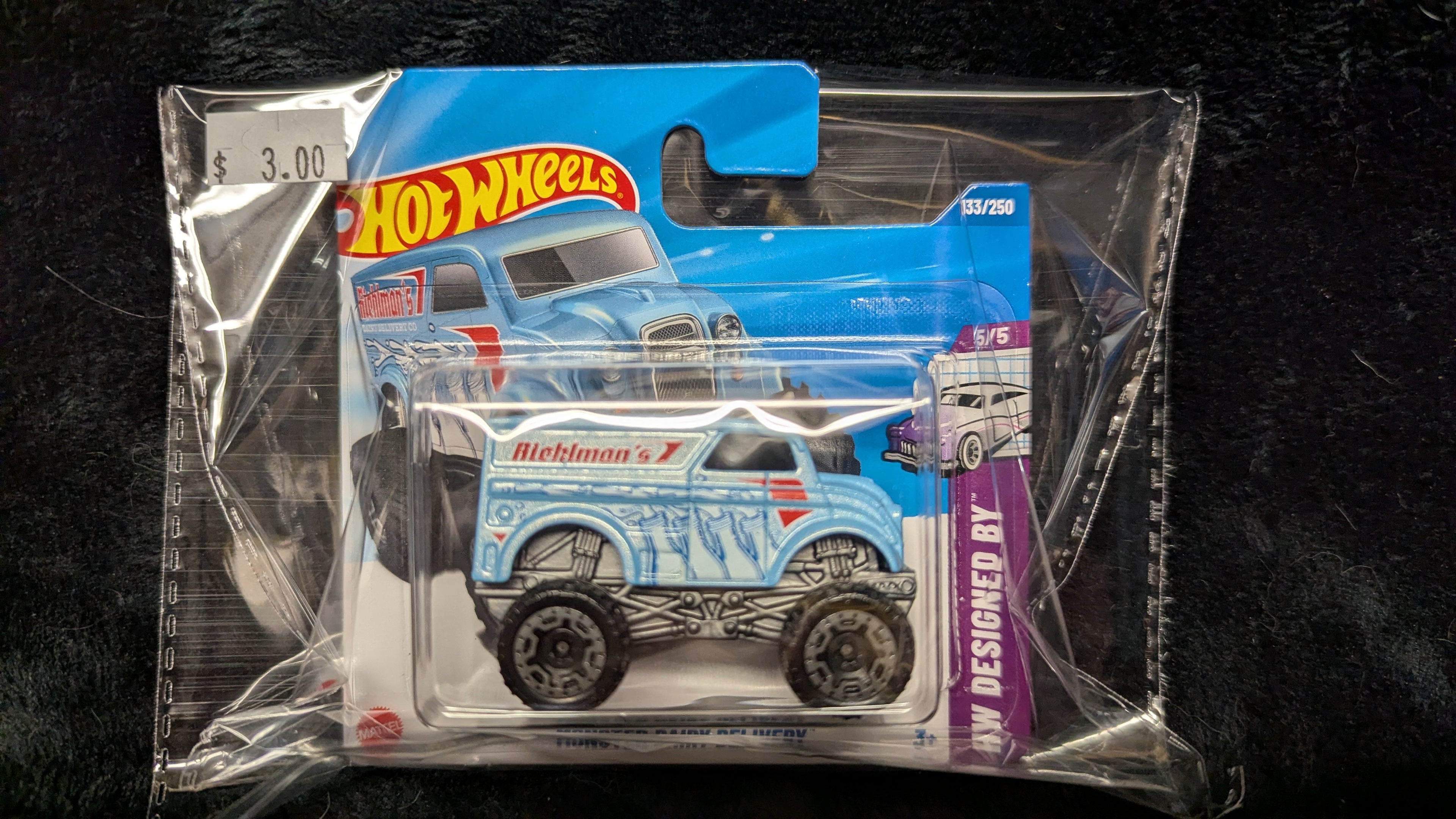 Hot Wheels - 2025 Mainline - 133/250 - Monster Dairy Delivery
