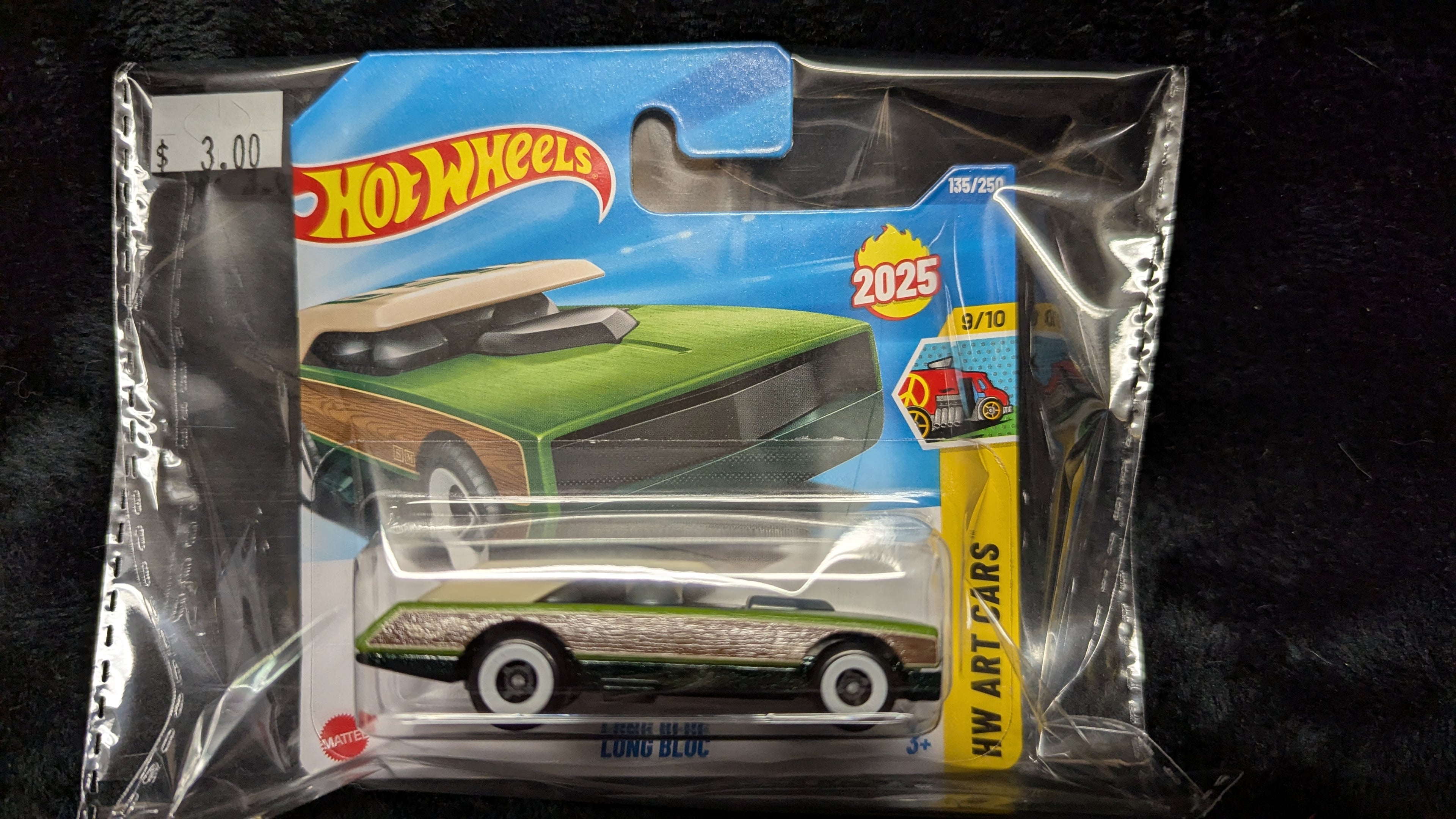 Hot Wheels - 2025 Mainline - 135/250 - Long Bloc (Green)