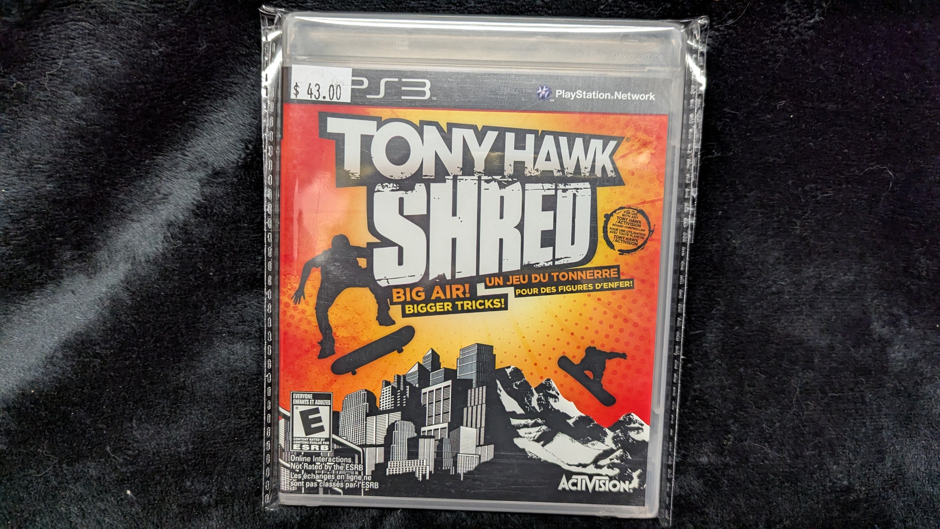 Tony Hawk Shred (PS3) New & Sealed