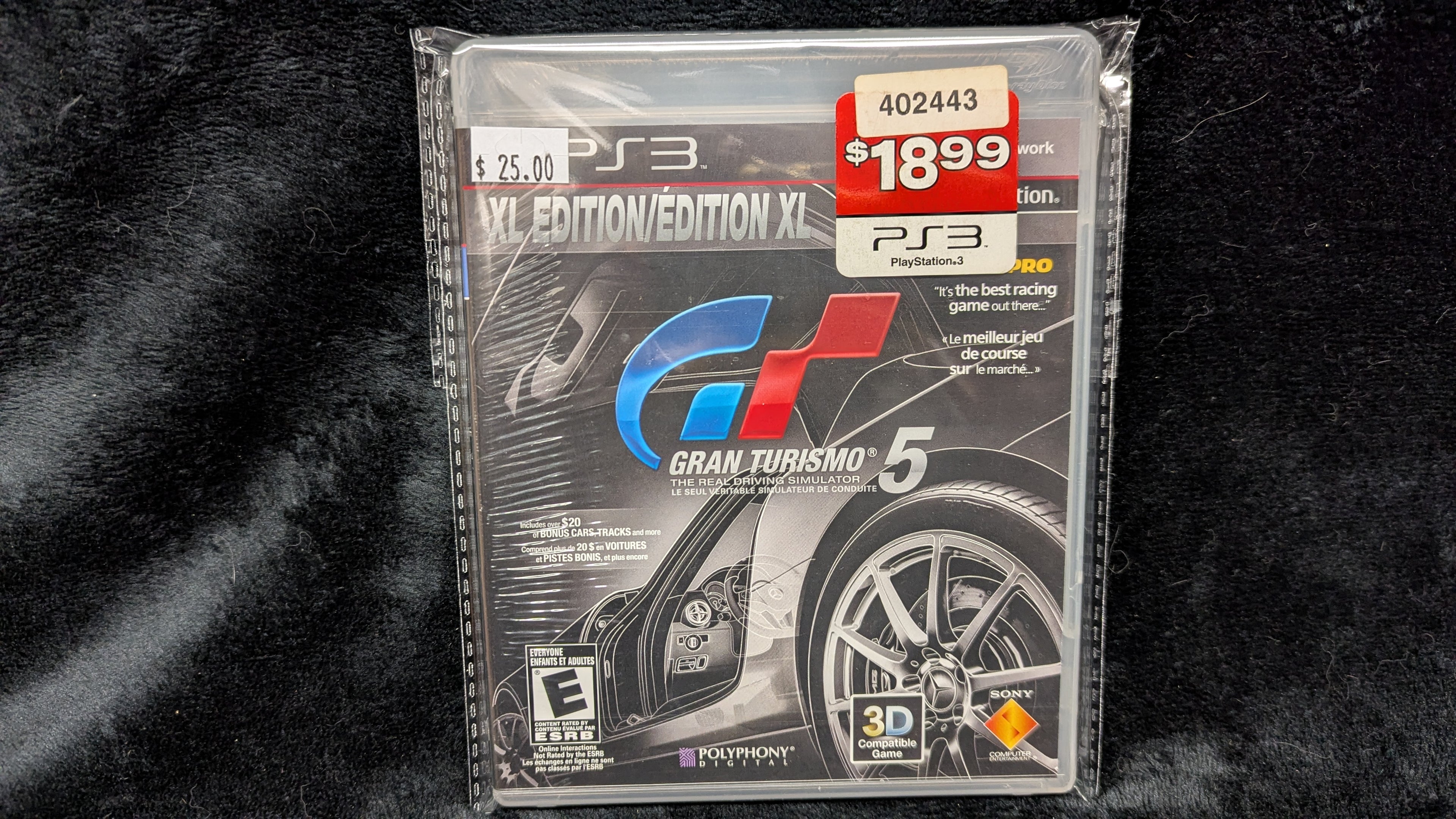 Gran Turismo 5 XL Edition (PS3) New & Sealed