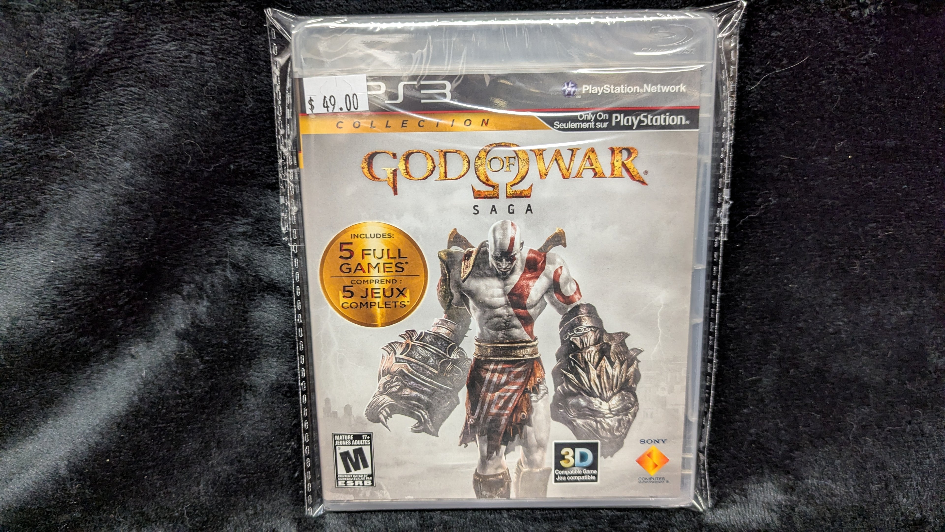 God of War Saga Collection (PS3) New & Sealed