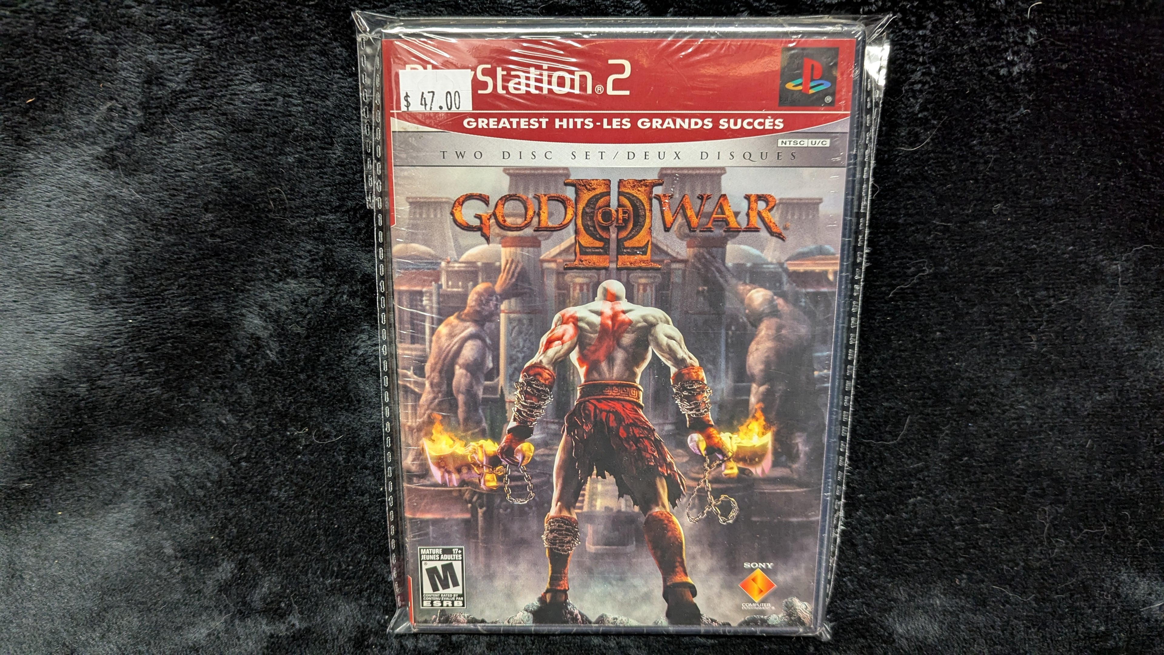 God of War II - Two Disc Set (PS2) New & Sealed