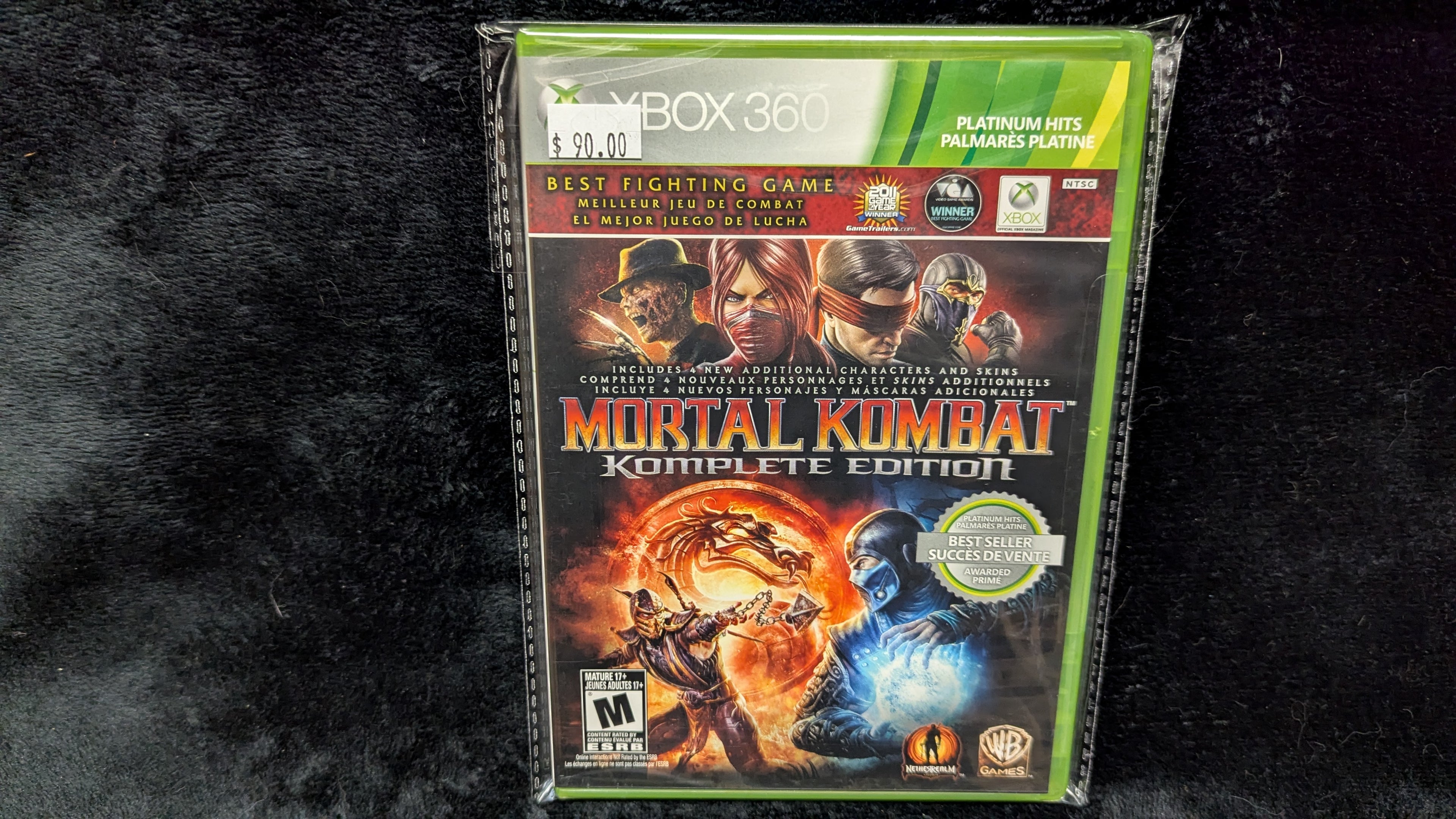 Mortal Kombat - Komplete Edition (360) New & Sealed