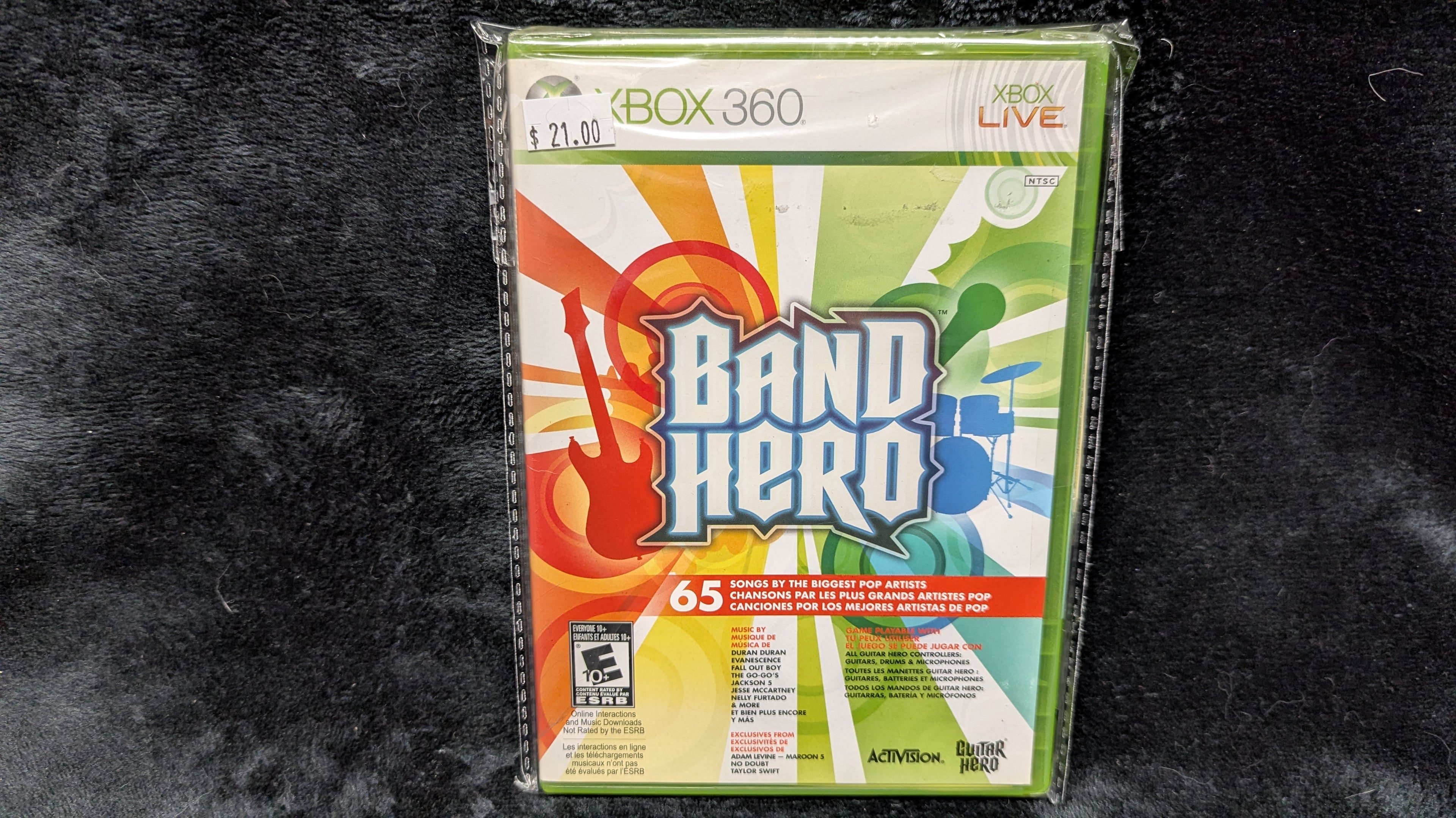 Band Hero (360) New & Mostly Sealed