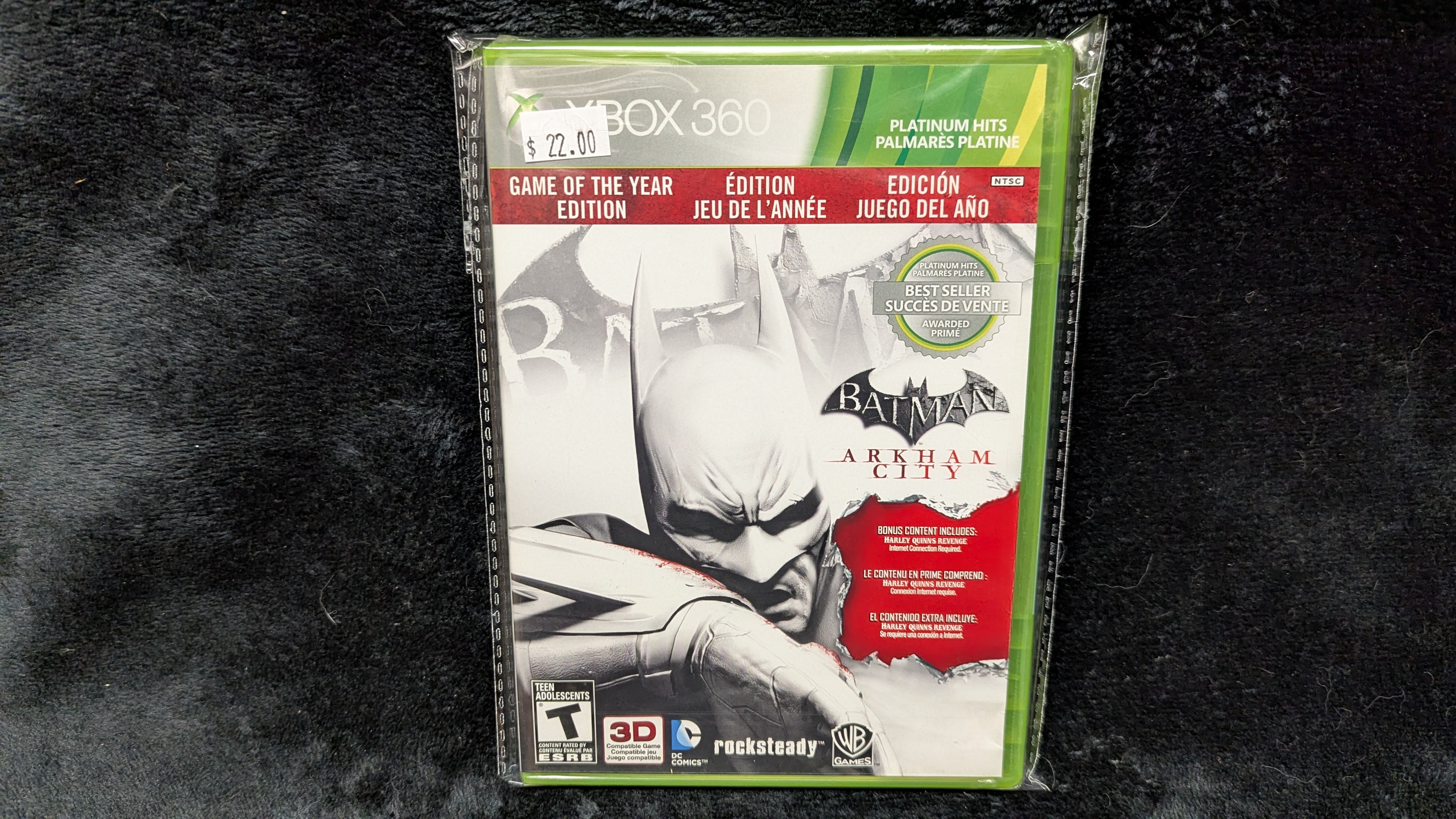 Batman Arkham City - Game Of The Year (360) New & Sealed