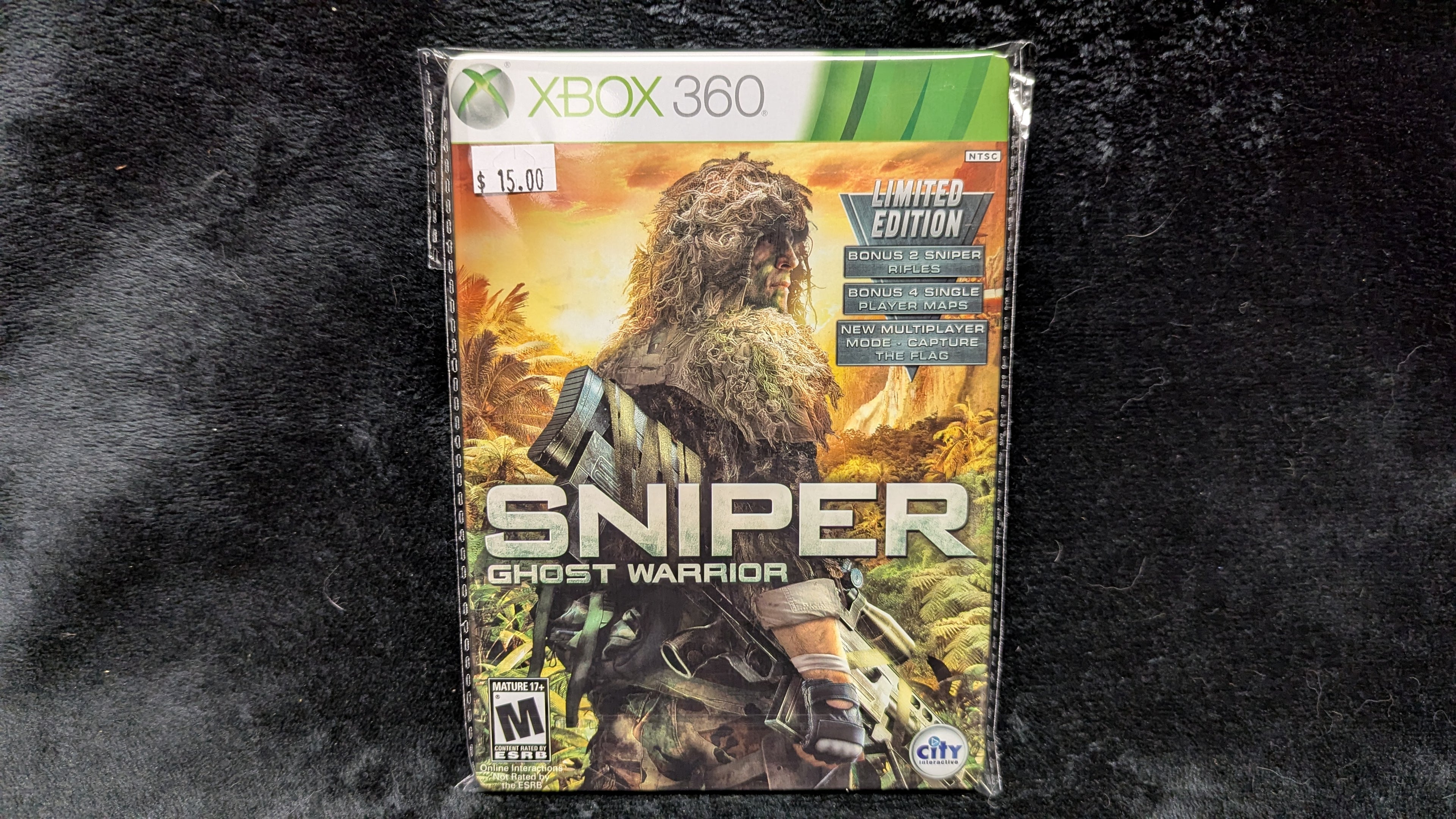 Sniper 1 Limited Edition - Steelbook + Game (360)