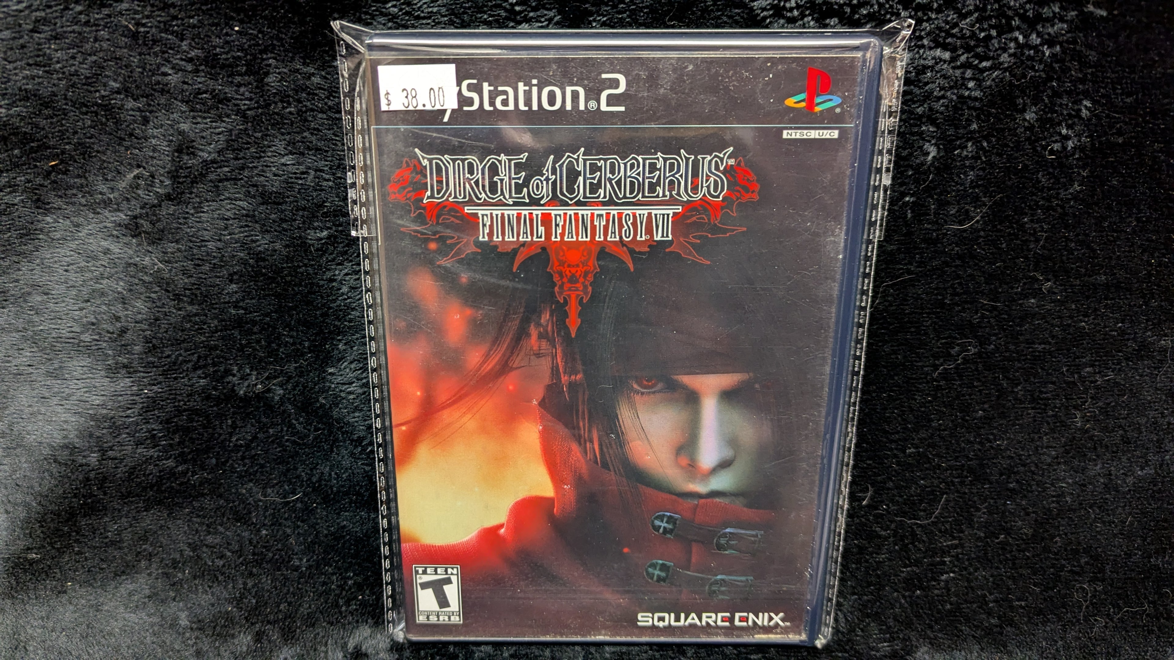 Dirge of Cerberus FF7 - Game + Water Damaged Manual (PS2)