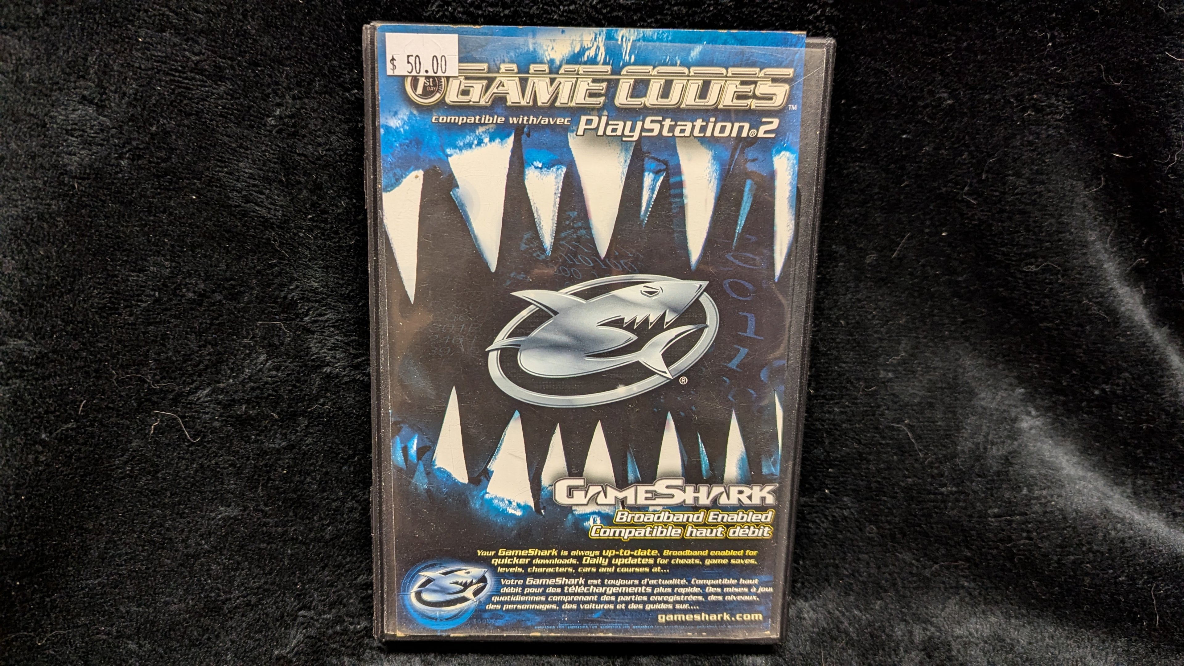 PS2 Gameshark - Complete - Disc 1 is Broken in Half (PS2)