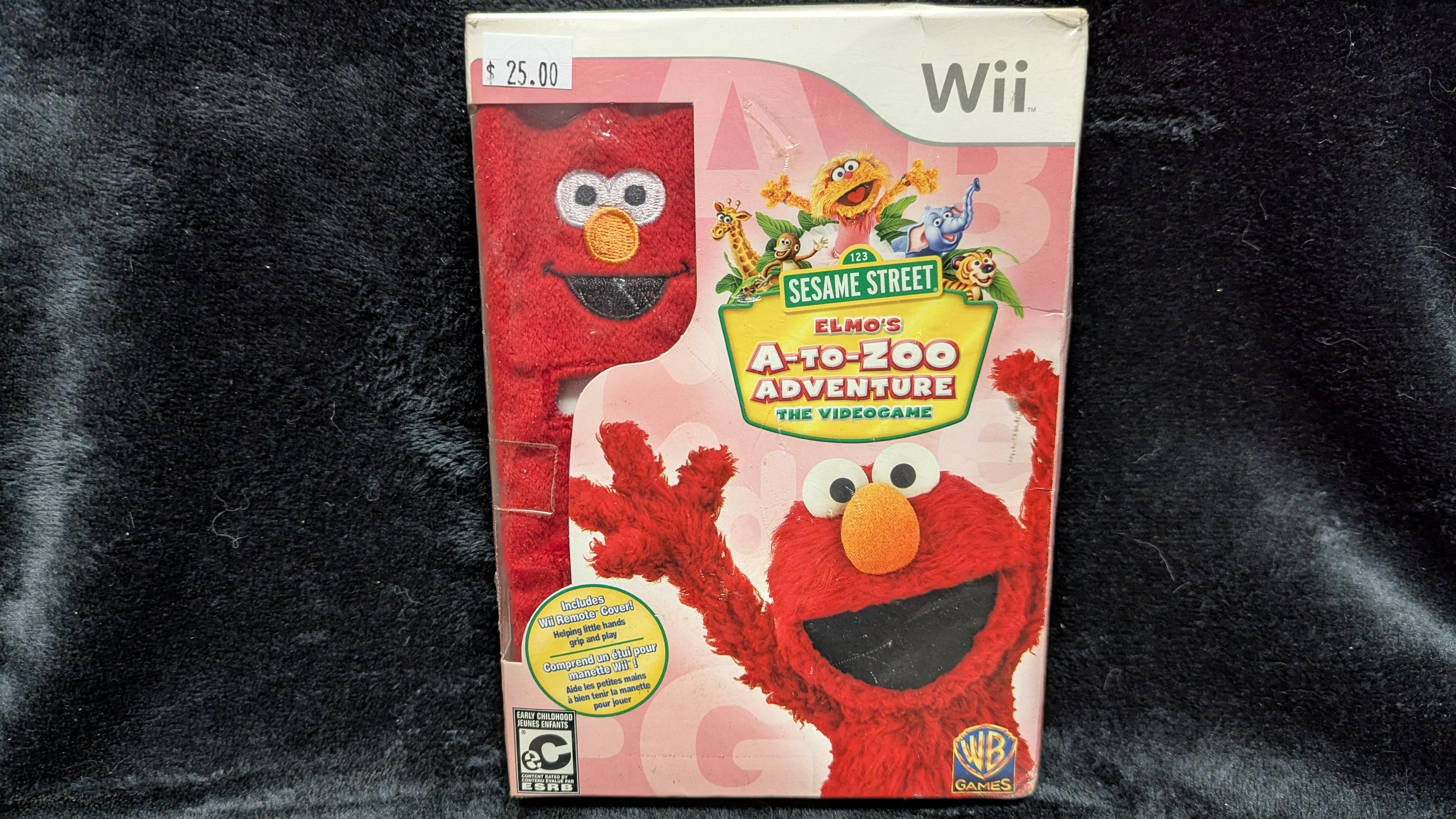 Sesame Street Elmo's A To Zoo Adventure (WII) New & Sealed