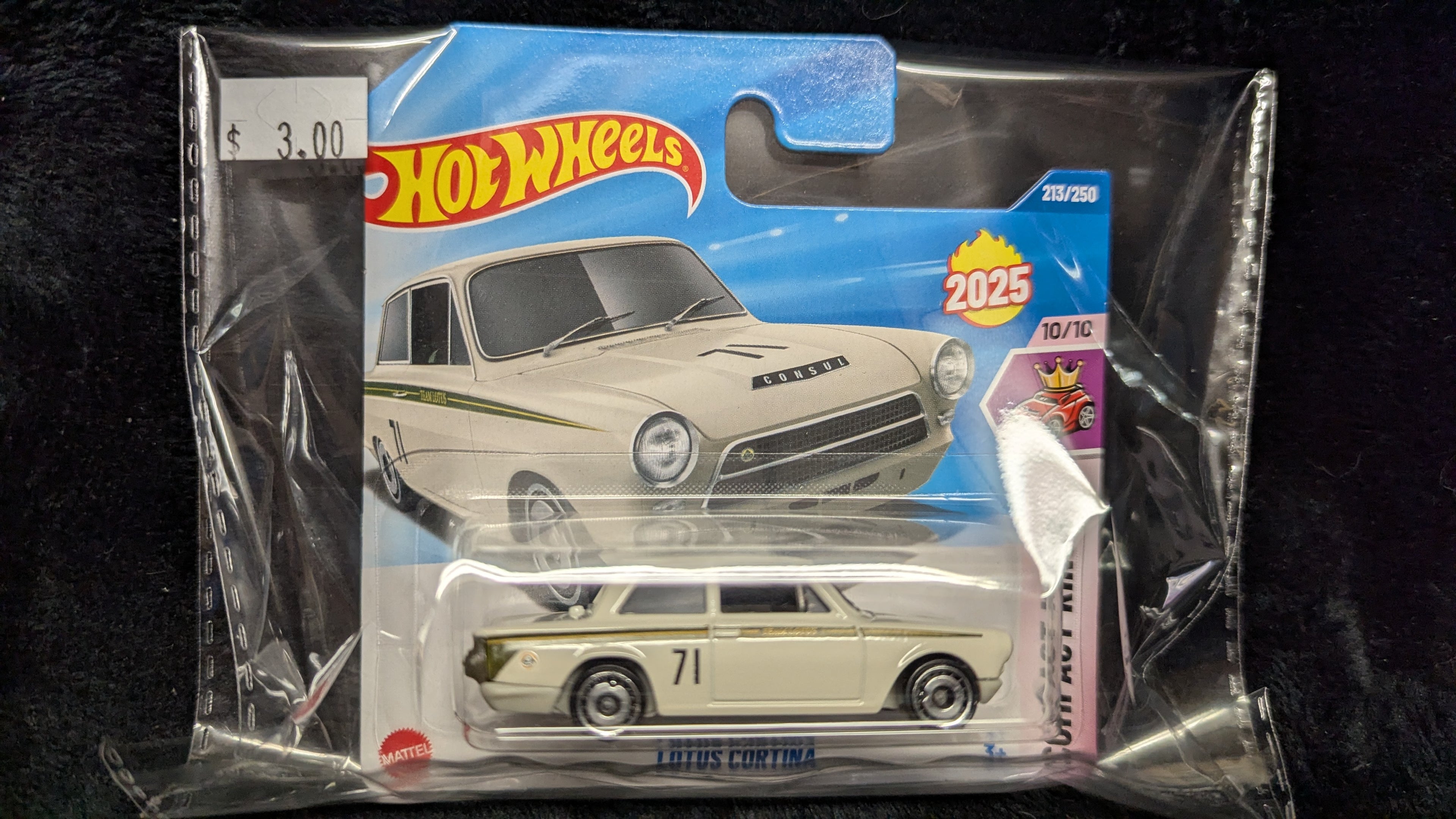 Hot Wheels - 2025 Mainline - 213/250 - Lotus Cortina